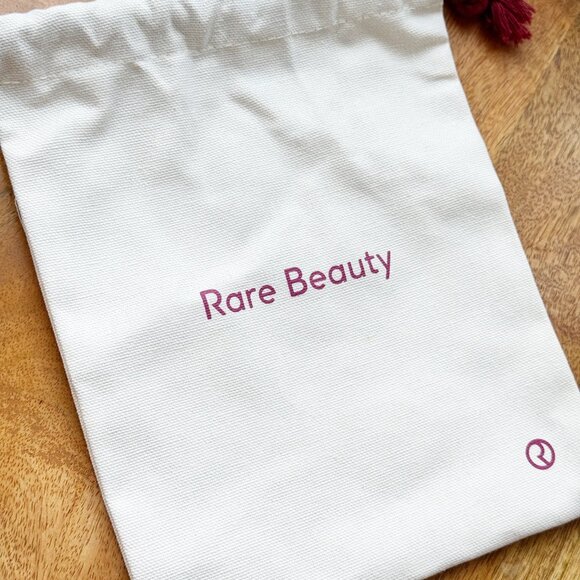 Rare Beauty by Selena Gomez Canvas Drawstring Makeup Bag – New - Picture 2 of 4